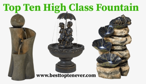 Top Ten Fountain - Bronze Sculpture, HD Png Download, Transparent PNG