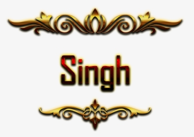 Singh Decorative Name Png - Hunter Name, Transparent Png, Transparent PNG