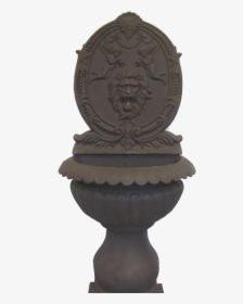 Cast Iron Wall Fountain - Carving, HD Png Download, Transparent PNG