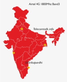 India Map Outline Png - India Andhra Pradesh Map, Transparent Png, Transparent PNG