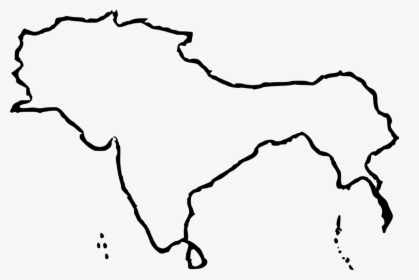 India Clipart Map Bharat - Akhand Bharat Map Clipart, HD Png Download, Transparent PNG