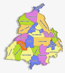 Phagwara In Punjab Map, HD Png Download, Transparent PNG