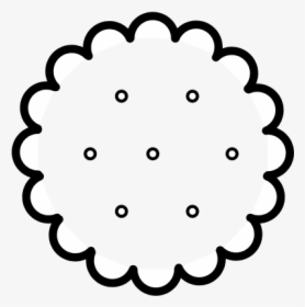 Cracker - Cracker Black And White Clipart, HD Png Download, Transparent PNG