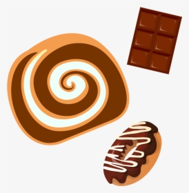 Cream Torte Doughnut Cupcake Chocolate Vector Material - Dessert, HD Png Download, Transparent PNG