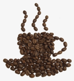 Cup Make With Coffee - Кофейное Зерно На Прозрачном Фоне, HD Png Download, Transparent PNG
