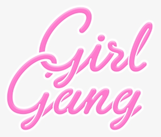 Girl Gang Lookbook - Calligraphy, HD Png Download, Transparent PNG