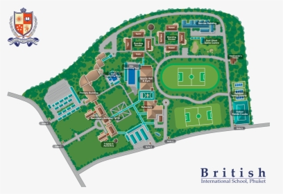 Campus Map - British School Of Paris Campus, HD Png Download, Transparent PNG