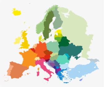 Map Of Europe Png, Transparent Png, Transparent PNG