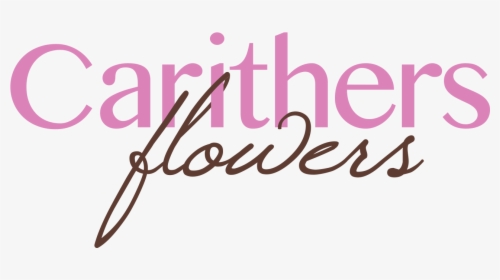 Logo For Carithers Flowers Marietta - Calligraphy, HD Png Download, Transparent PNG