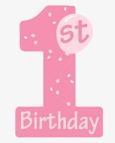 #1st #birthday #1stbirthday #pink - 1stbirthday, HD Png Download, Transparent PNG