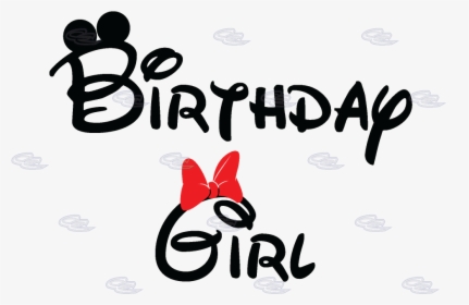 Transparent Birthday Girl Png - Minnie Mouse Happy 1st Birthday, Png Download, Transparent PNG