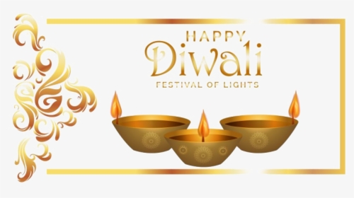 Happy Diwali Text Png, Transparent Png, Transparent PNG