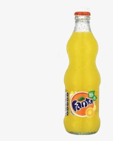 Fanta 200 Ml Glass Bottle - Fanta Orange Glass Bottles, HD Png Download, Transparent PNG