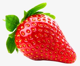 Transparent Png Strawberry - Fruits On White Background, Png Download, Transparent PNG