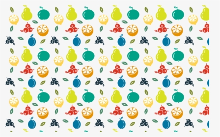 Seamless Fruit Pattern Clip Arts - Fruits Pattern Transparent Background, HD Png Download, Transparent PNG