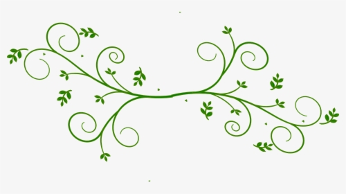 Floral Design, Green, Leaves, Beautiful, Ornament - Clip Art, HD Png Download, Transparent PNG