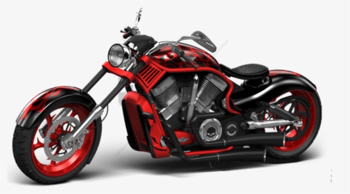 Free Png Harley Davidson Bike Png Image With Transparent - Red Harley Davidson Bikes, Png Download, Transparent PNG