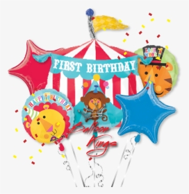 Transparent First Birthday Png - Happy Birthday Circus, Png Download, Transparent PNG
