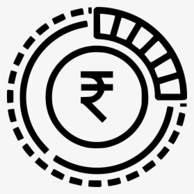 Indian Rupee Money Currency Finance Business - Internet Cloud Icon Png, Transparent Png, Transparent PNG