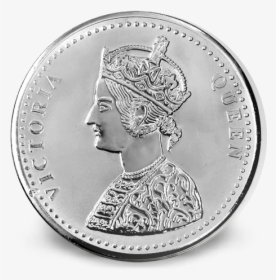 Silver Coin Victoria Png, Transparent Png, Transparent PNG