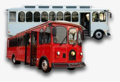 Trolley Bus Dallas - Double-decker Bus, HD Png Download, Transparent PNG