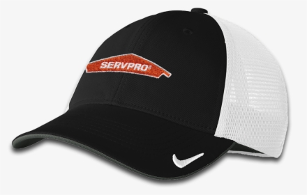 Servpro®/pga Tour Nike Mesh Black White Cap L/xl - Baseball Cap, HD Png Download, Transparent PNG