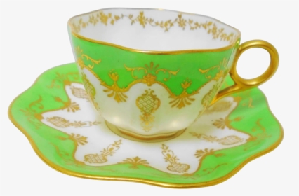 Exquisite Vintage Tea Cup And Saucer - Saucer, HD Png Download, Transparent PNG