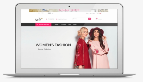 Women Fashion Ecommerce Website Development - E Commerce Fashion Web, HD Png Download, Transparent PNG