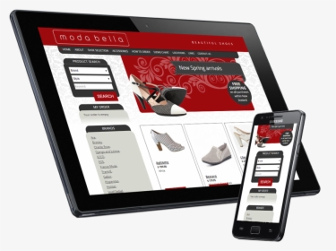 Ecommerce Website Design And Development, Christchurch - Tablet Computer, HD Png Download, Transparent PNG