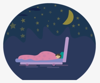 Sleepy Girl - Illustration, HD Png Download, Transparent PNG
