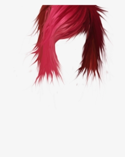 Women Hair Pink - Transparent Background Wig Transparent, HD Png Download, Transparent PNG