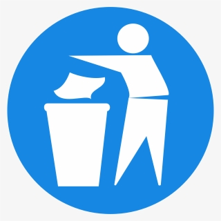Doctormo Put Rubbish In Bin Signs Svg Clip Arts - Remove Clipart, HD Png Download, Transparent PNG