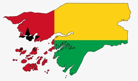 Guinea Bissau Map, HD Png Download, Transparent PNG