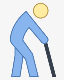 Sports Clipart Elderly - Elderly People Icon, HD Png Download, Transparent PNG