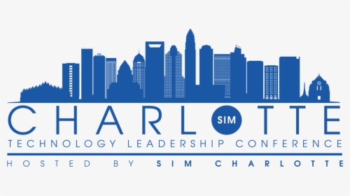 Charlottetechcon - Charlotte City Skyline Silhouette, HD Png Download, Transparent PNG