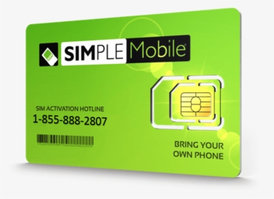 Larger Photo Email A Friend - Sim Card Simple Mobile, HD Png Download, Transparent PNG