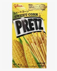 Glico Pretz Sweet Corn 36g   Title Glico Pretz Sweet - Pretz Sweet Corn, HD Png Download, Transparent PNG