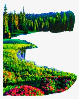 Transparent Forest Background Clipart - Nature Picsart Png Background, Png Download, Transparent PNG