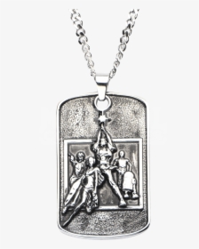 Star Wars Poster Dog Tag Pendant With Chain - Pendant, HD Png Download, Transparent PNG