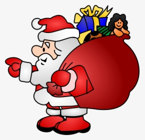 Santa, Man, Noel, Santa Claus, Christmas, Beard, Person - Santa Animated, HD Png Download, Transparent PNG