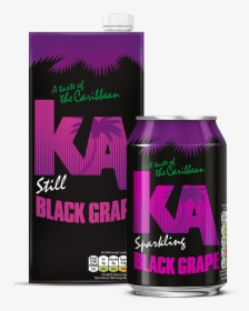 Ka Drinks Black Grape - Ka Black Grape, HD Png Download, Transparent PNG