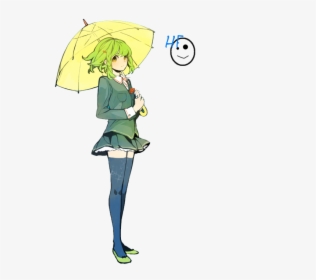 Illustration - Anime Rain Render, HD Png Download, Transparent PNG