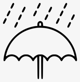 Umbrella Rain - Scalable Vector Graphics, HD Png Download, Transparent PNG