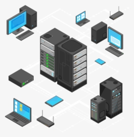 Wired Network Install - Hardware & Networking Vector, HD Png Download, Transparent PNG