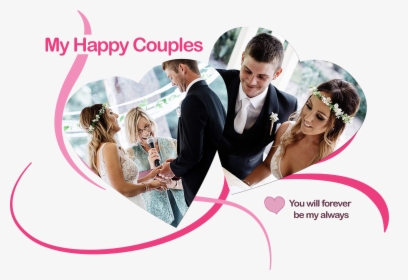 Happy Married Couples - Wedding, HD Png Download, Transparent PNG
