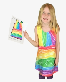 Picture This Dress - Unusual Kids Clothes, HD Png Download, Transparent PNG