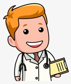 Doctors Clipart Lab - Transparent Doctor Cartoon Png, Png Download, Transparent PNG