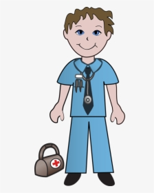 Clipart Of Doctor, Doctors And Ready - Nurse Clipart, HD Png Download, Transparent PNG