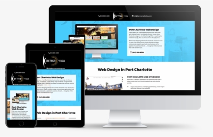 Port Charlotte Web Design - Website, HD Png Download, Transparent PNG