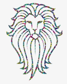 Transparent Lion Profile Clipart - Totem Pole Lion Totem, HD Png Download, Transparent PNG